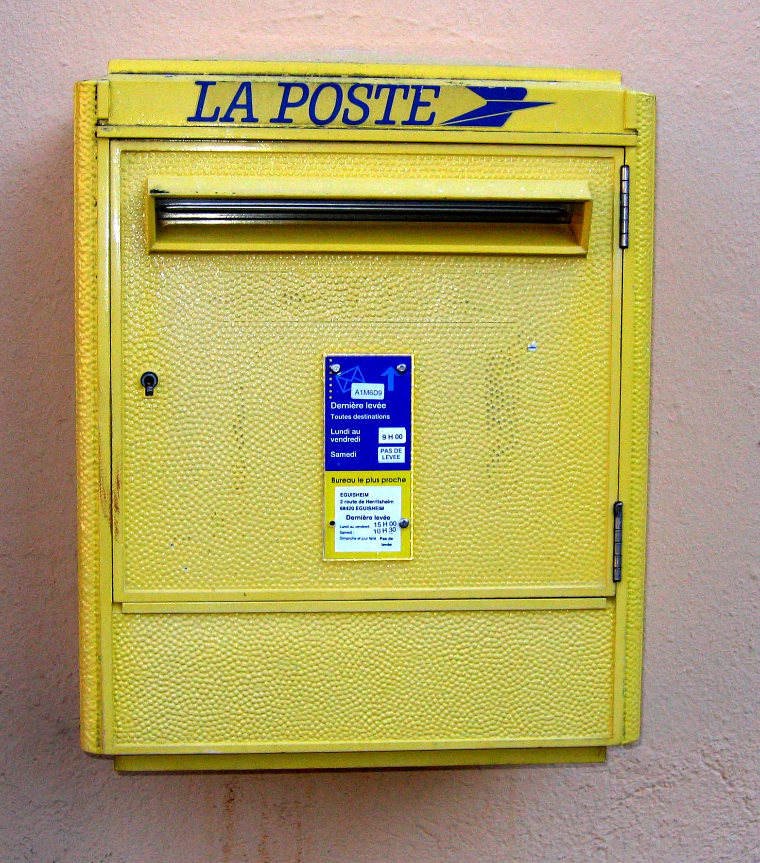 Changement d'adresse postale